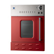 Red Oven by BlueStar