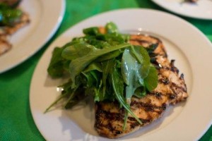 Grilled Paillard Chicken with Asparagus