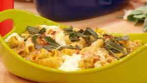 Chicken Butternut Squash Baked Ziti from All-Star Chef Ryan Scott