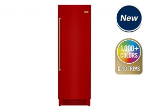 24-inch Integrated Column with Right Hinge in Ruby Red