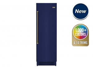 24-inch Integrated Column with Right Hinge in Cobalt Blue