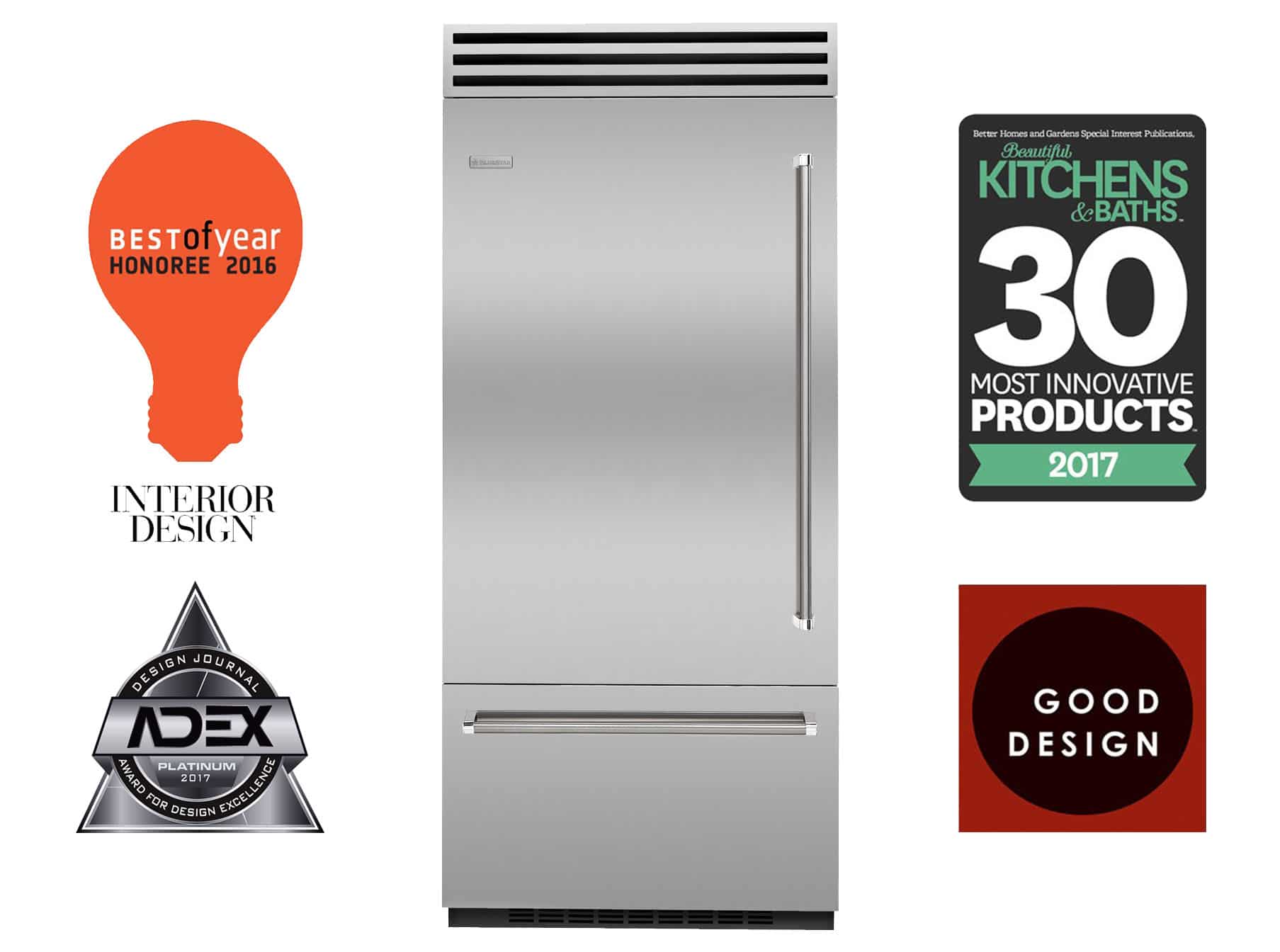 36 inch built in freezer
