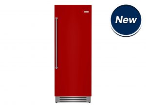 30-inch Integrated Column in Ruby Red from BlueStar