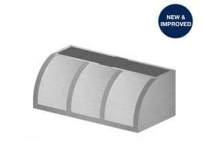 The new and improved Bonanza Series ventilation hood from BlueStar