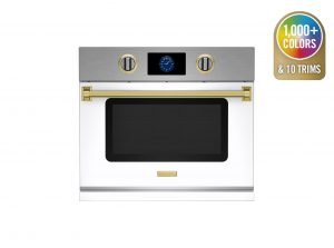 30" Electric Wall Oven with Drop Down Door in Signal White