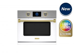 30" Electric Wall Oven with Drop Down Door in Pure White