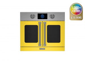 30" Electric Wall Oven with French Doors in Zinc Yellow