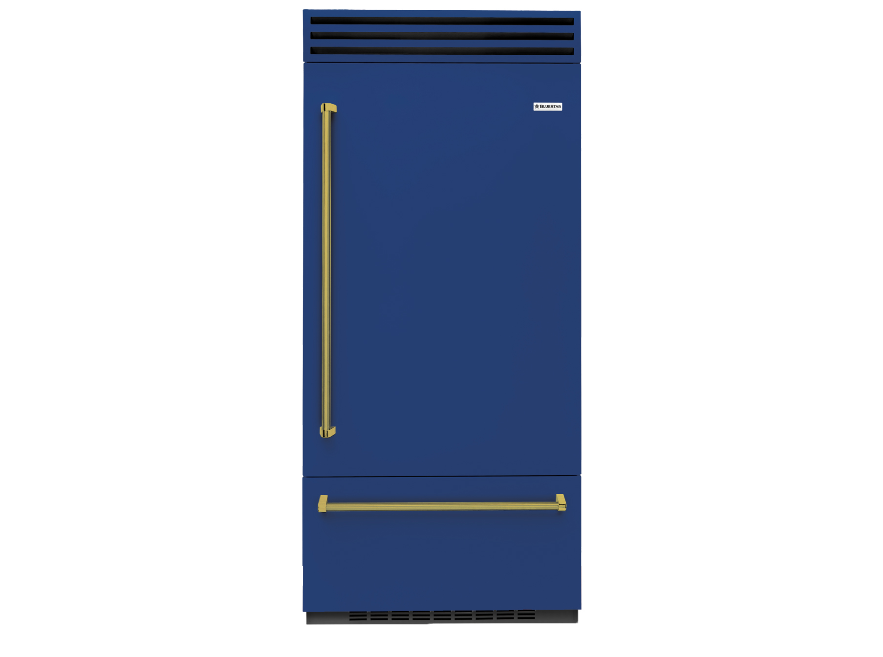 36inch Builtin Refrigerator in Ultramarine Blue from BlueStar BlueStar