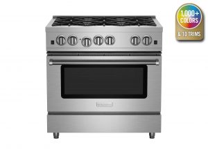 36-inch RCS Open Burner Range from BlueStar