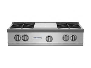 36-inch RNB Rangetop with 12-inch French Top