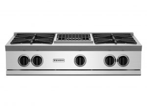 36-inch RNB Rangetop with 12-inch Charbroiler from BlueStar