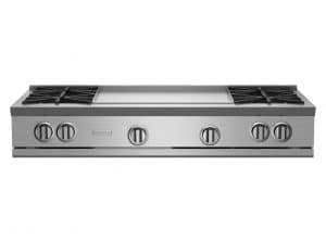 48-inch Nova Series Rangetop with 24-inch Griddle