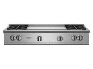 48-inch RNB Rangetop with 24-inch Griddle from BlueStar
