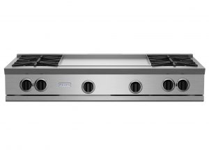 48-inch RNB Rangetop with 24-inch Griddle from BlueStar