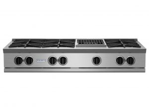 48-inch RNB Series Rangetop with 12-inch Charbroiler from BlueStar