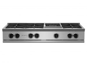 48-inch RNB Rangetop with 12-inch Charbroiler from BlueStar