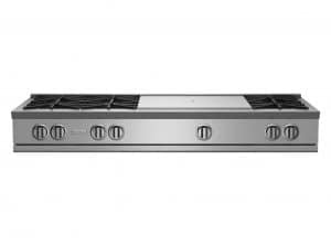 60-inch Nova Series Rangetop with 24-inch French Top