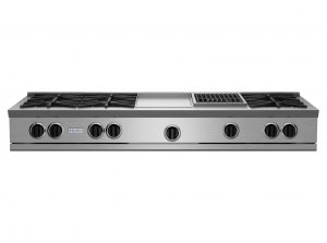 60-inch RNB Series Rangetop with 12-inch Griddle and Charbroiler from BlueStar