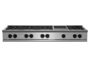 60-inch RNB Series Rangetop with 12-inch Charbroiler from BlueStar