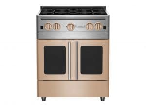 30-inch Precious Metals Series Range from BlueStar in Enchanted Sand