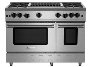 48-inch RNB Series Freestanding Gas Range with 24" Charbroiler from BlueStar