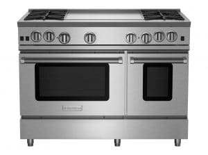 48-inch Nova Series Range with 24-inch Griddle from BlueStar