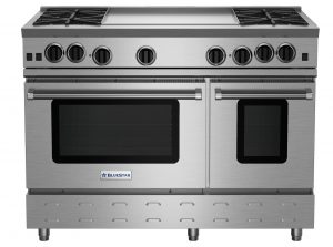 48-inch RNB Series Freestanding Range with 24-inch Griddle from BlueStar