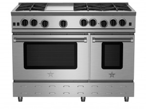 48" RNB Series Gas Range with 12" Griddle from BlueStar