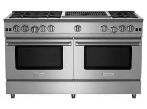 60-inch Nova Series Range with 24-inch Charbroiler from BlueStar