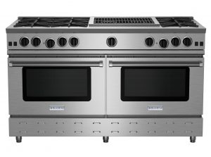 60-inch RNB Series Range with 24-inch Charbroiler from BlueStar