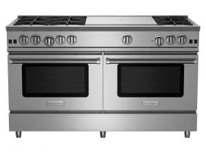 60-inch Nova Series Range with 24-inch French Top from BlueStar