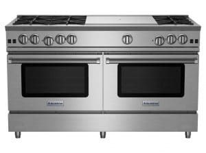 60-inch RNB Series Range with 24-inch French Top from BlueStar