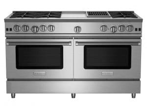 60-inch Nova Series Range with 12-inch Griddle and Charbroiler from BlueStar