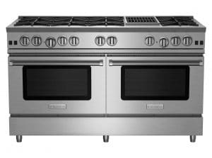 60-inch Nova Series Range with 12-inch Charbroiler from BlueStar
