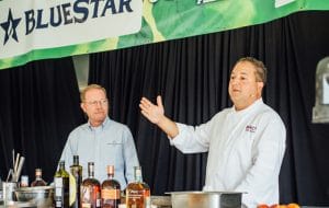 BlueStar Chef Demos at the 2016 Saratoga Food and Wine Festival