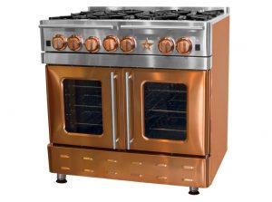 36-inch Precious Metals Range from BlueStar