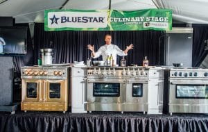 Chef demonstrations at the 2016 Saratoga Food and Wine Festival