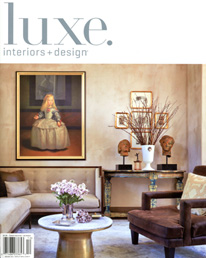 Cover of Luxe Interiors and Design, November 2016