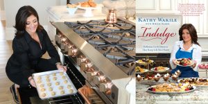 Kathy Wakile Baking in her BlueStar Kitchen