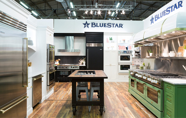 BlueStar's Booth at the 2016 Architectural Digest Home Design Show