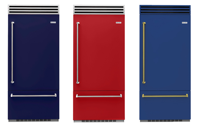The fully customizable 36-inch built-in refrigerator from BlueStar