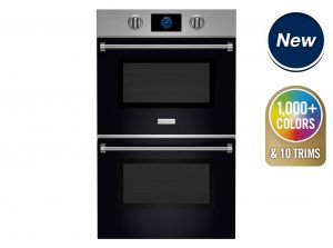 30" Double Electric Wall Oven in Jet Black