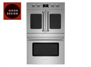 30-inch Double Electric Wall Oven with French and Drop Down Doors from BlueStar