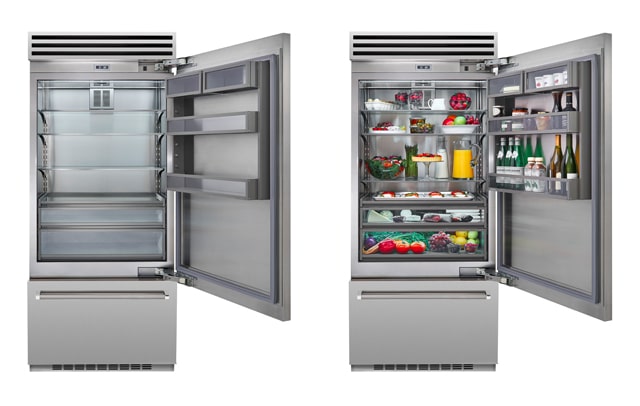 The maximum interior space of the 36-inch BlueStar Refrigerator