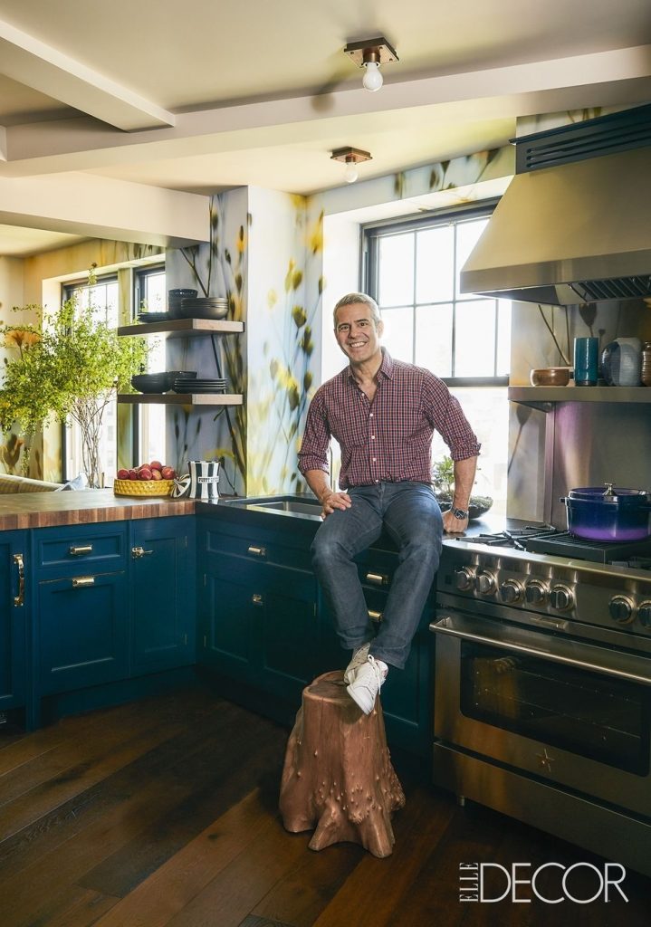 Andy Cohen in his NYC BlueStar Kitchen