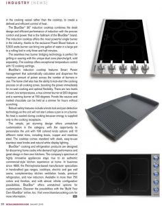 The New BlueStar Induction Cooktop featuring in The Retail Observer