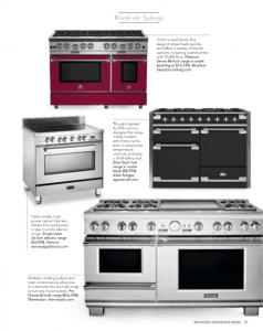 BlueStar Platinum Series Range featured in Beautiful Kitchens and Baths