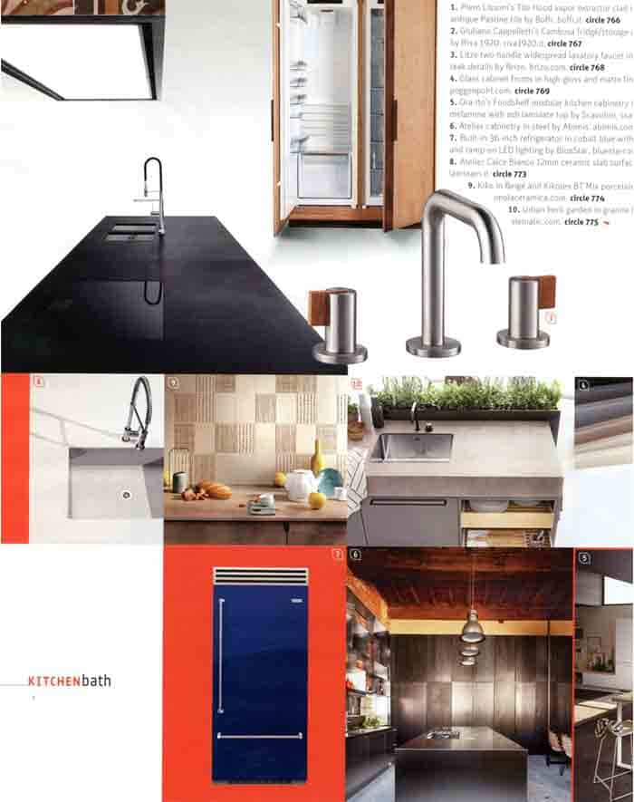 BlueStar Refrigerator featured in Interior Design