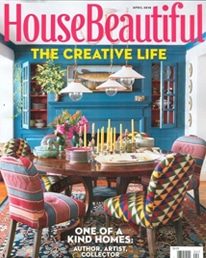 Cover of the April 2018 issue of House Beautiful