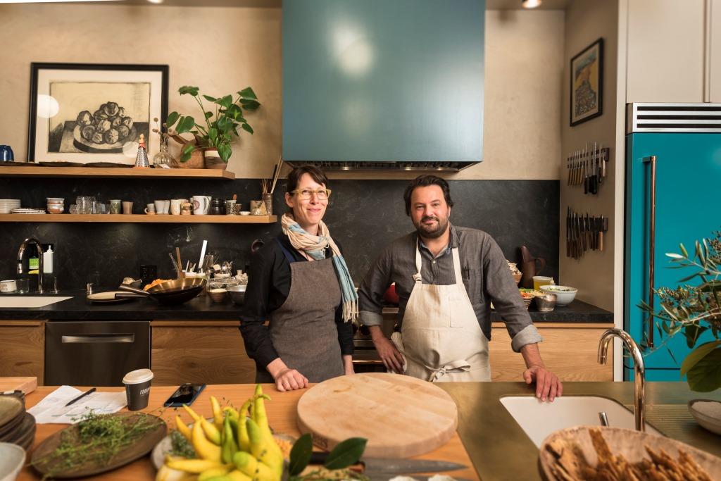 BlueStar All-Star Chefs Stuart Brioza and Nicole Krasinski